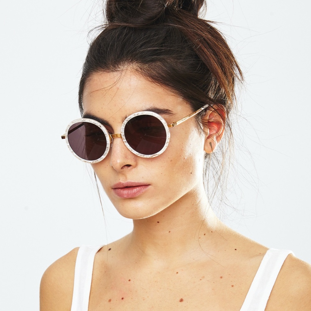 KREWE du optic Louisa 24k sunglasses